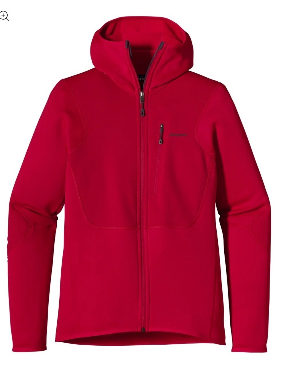 PATAGONIA Piton Hybrid Power Dry Red Hooded Outdoor Jacket Men’s Sz L
